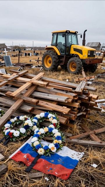 Печаль и забвение: забытое кладбище #кладбище #подснос #траур #память