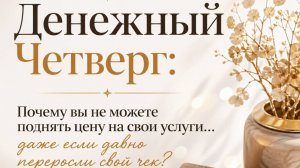 Денежный четверг № 27 30.04.26