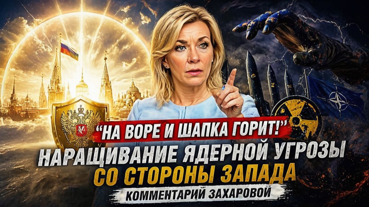 На воре и шапка горит! - Наращивание ядерной угрозы со стороны Запада. Комментарий Захаровой
