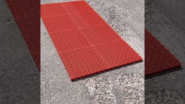 Модульное спортивное покрытие Клевер-Спорт