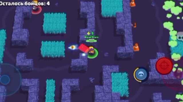 Brawl Stars, играю на стрелке.