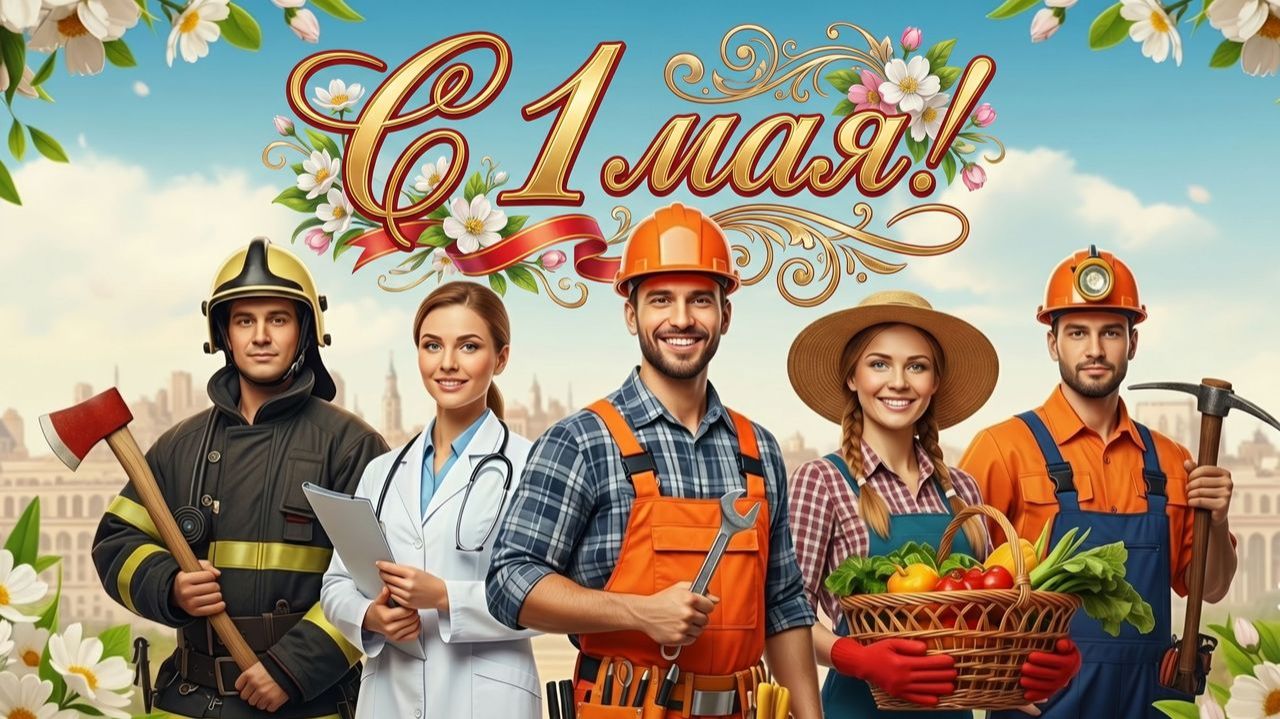 С 1 мая! Святослав Любомиров. Красивое поздравление и песня на 1 мая День Весны и Труда