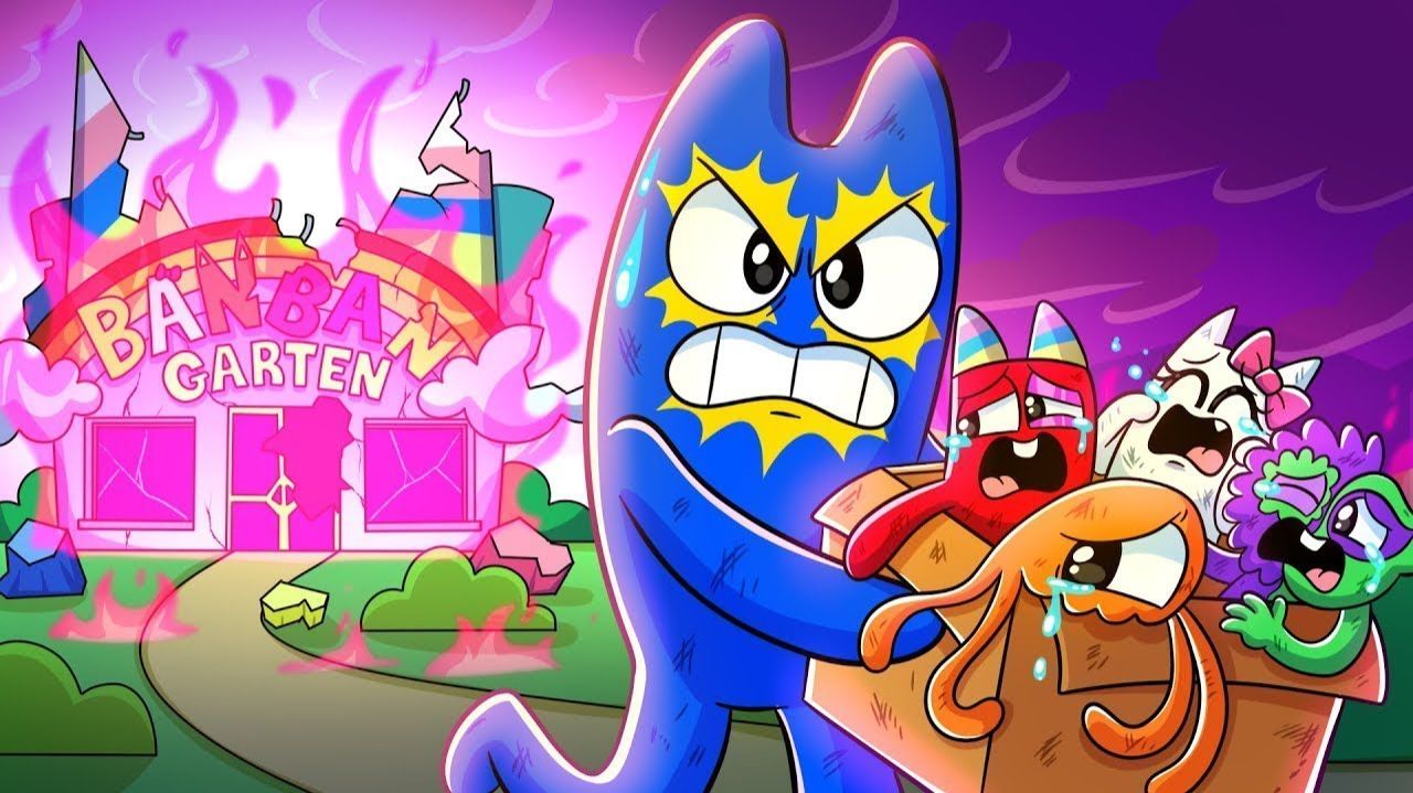 ФЛАМБО - ЗАМЕТКИ ВЫЖИВШЕГО!   Garten Of Banban 7 - Анимации на русском