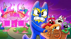 ФЛАМБО - ЗАМЕТКИ ВЫЖИВШЕГО!   Garten of Banban 7 - Анимации на русском