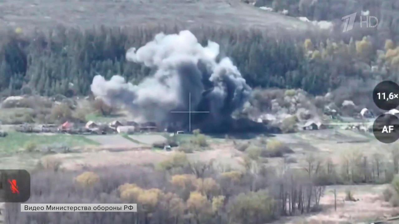 В зоне спецоперации российская армия взяла под контроль еще два населенных пункта