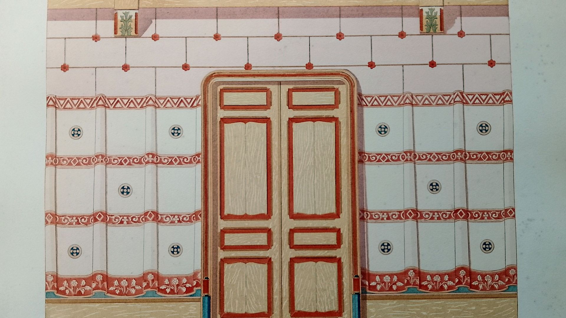 Папка с литографиями  La Décoration De Style. 1900