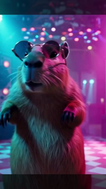 Танцующая капибара