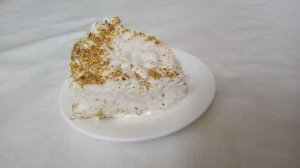 Эффектный торт-мороженое фисташковый