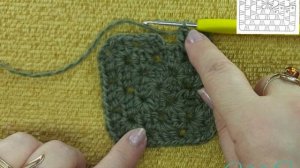 вяжуивяжу😉 Плед - покрывало из «бабушкиных» квадратов.