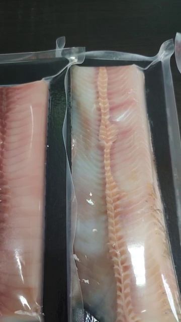 Чир филе слабой соли, муксун филе холодного копчения