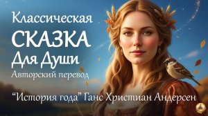 Самая добрая ИСТОРИЯ ДЛЯ СНА✨Авторский перевод СКАЗКИ НА НОЧЬ История Года Ганса Христиана Андерсена
