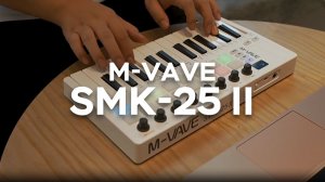 Новинка — Беспроводная MIDI-клавиатура SMK-25 II с функцией управления