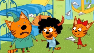 Три Кота — Мультфильм для Детей | Сборник Приключений | Три Кота Мультик Смотреть | Развивающая Игра