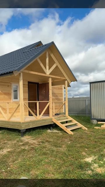 Отзыв на нашу баню 6 х 6 от Вячеслава из Домодедово