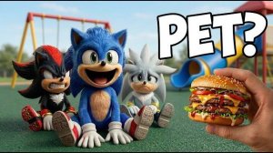 Мультфильм Я Смоделировал Sonic Shadow Silver В Реальной Жизни