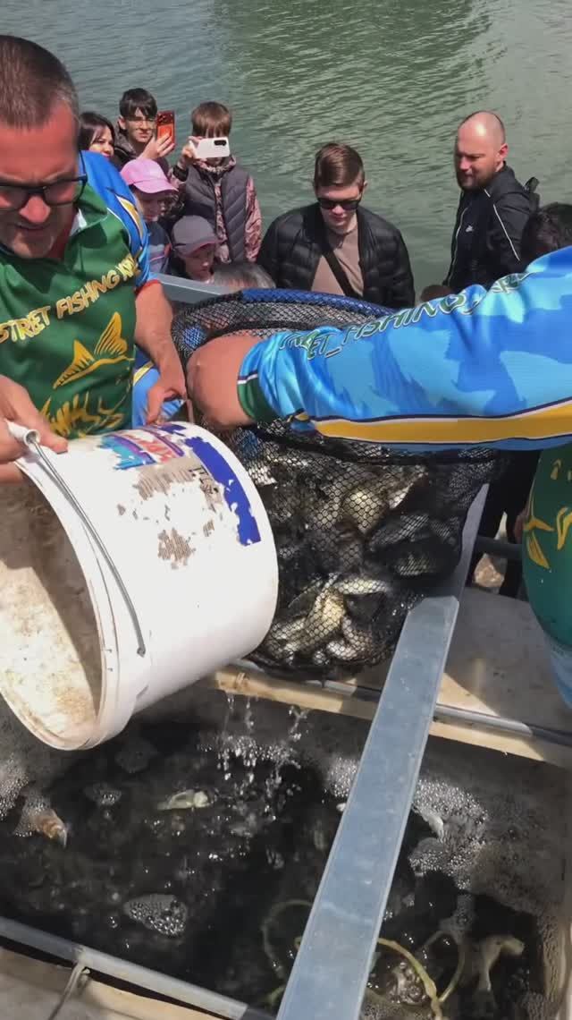 Очистка и зарыбление русла старой Кубани (парк 