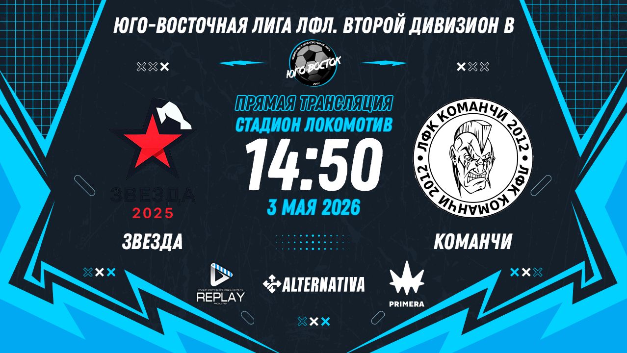 Юго-Восточная лига ЛФЛ. Второй дивизион B 2026. 3-й тур. 