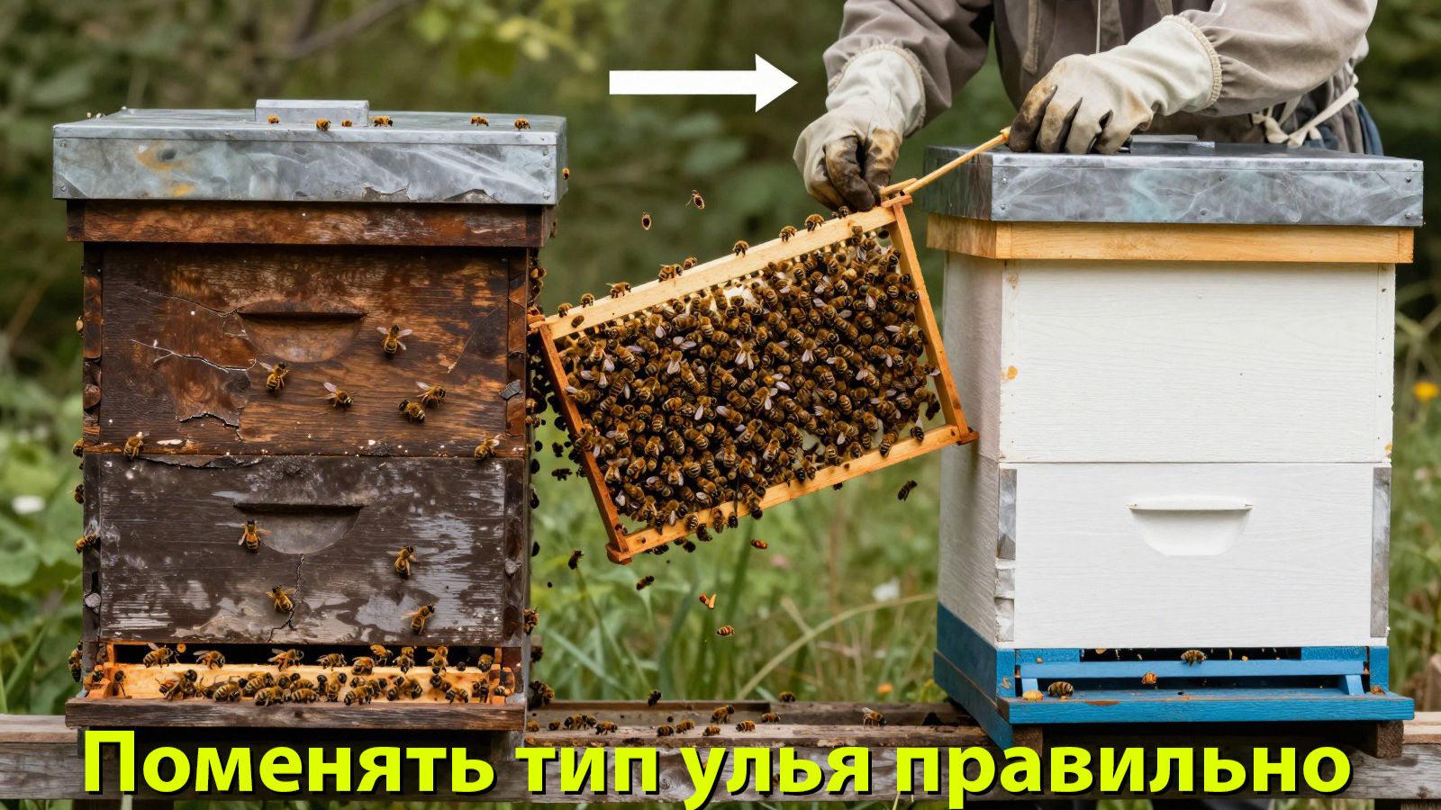 Как ПРАВИЛЬНО сменить тип улья: Секреты профессора Кашковского
