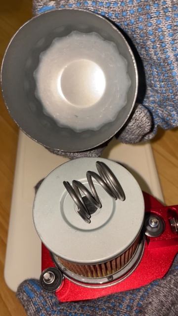 Распил масляного фильтра Xiaolu