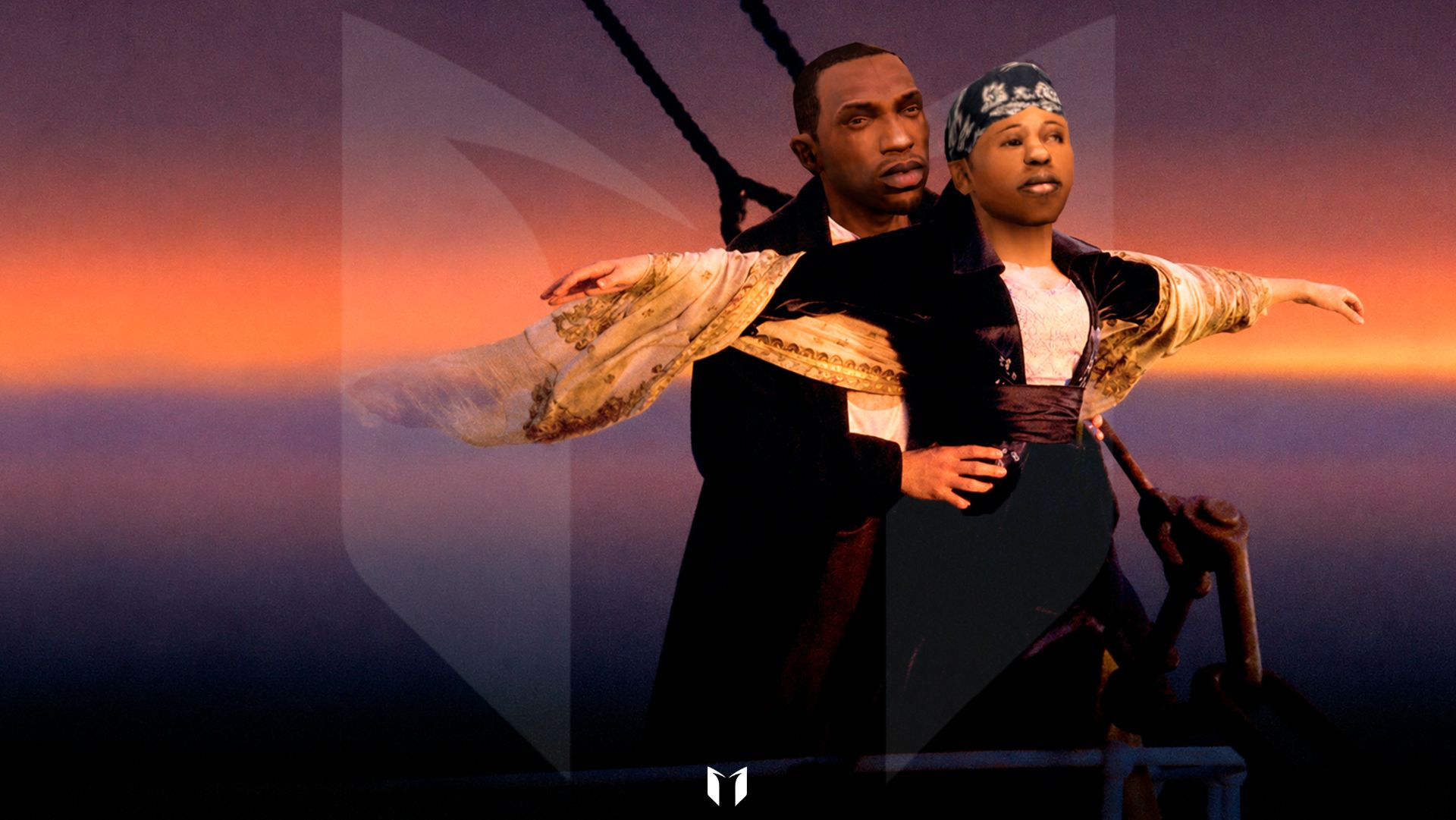 GTA перенесли на борт «ТИТАНИКА» — нейронка показал приключения Си-Джея на борту лайнера.