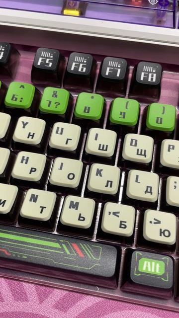 Кейкапы Venom 😈 #клавиатура #веном #аула #venom #aula #gamingkeyboard #keycaps #кейкапы