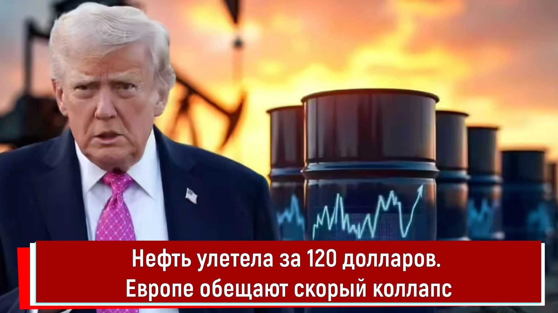 Нефть улетела за 120 долларов. Европе обещают скорый коллапс