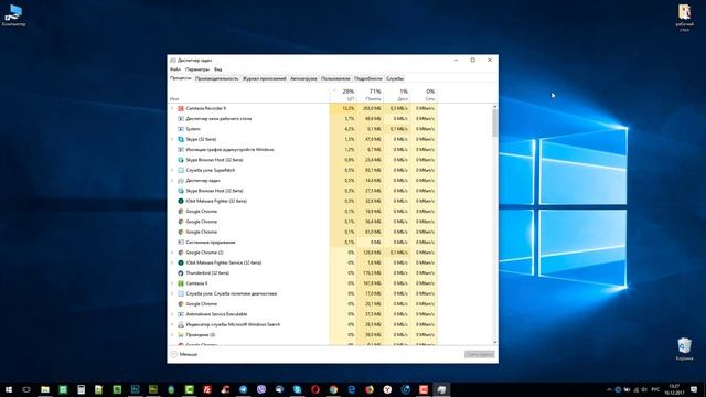 19 диспетчер задач