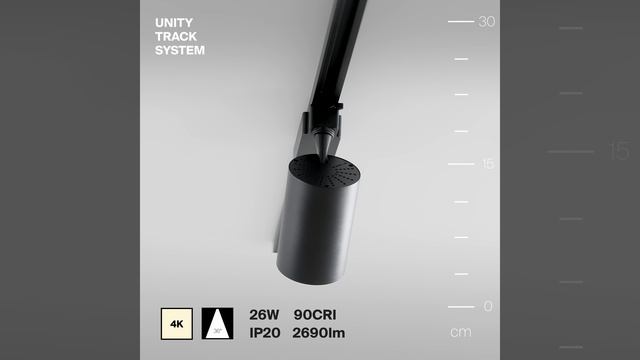 Светильник Maytoni Unity Vuoro TR003-1-26W4K-M-B