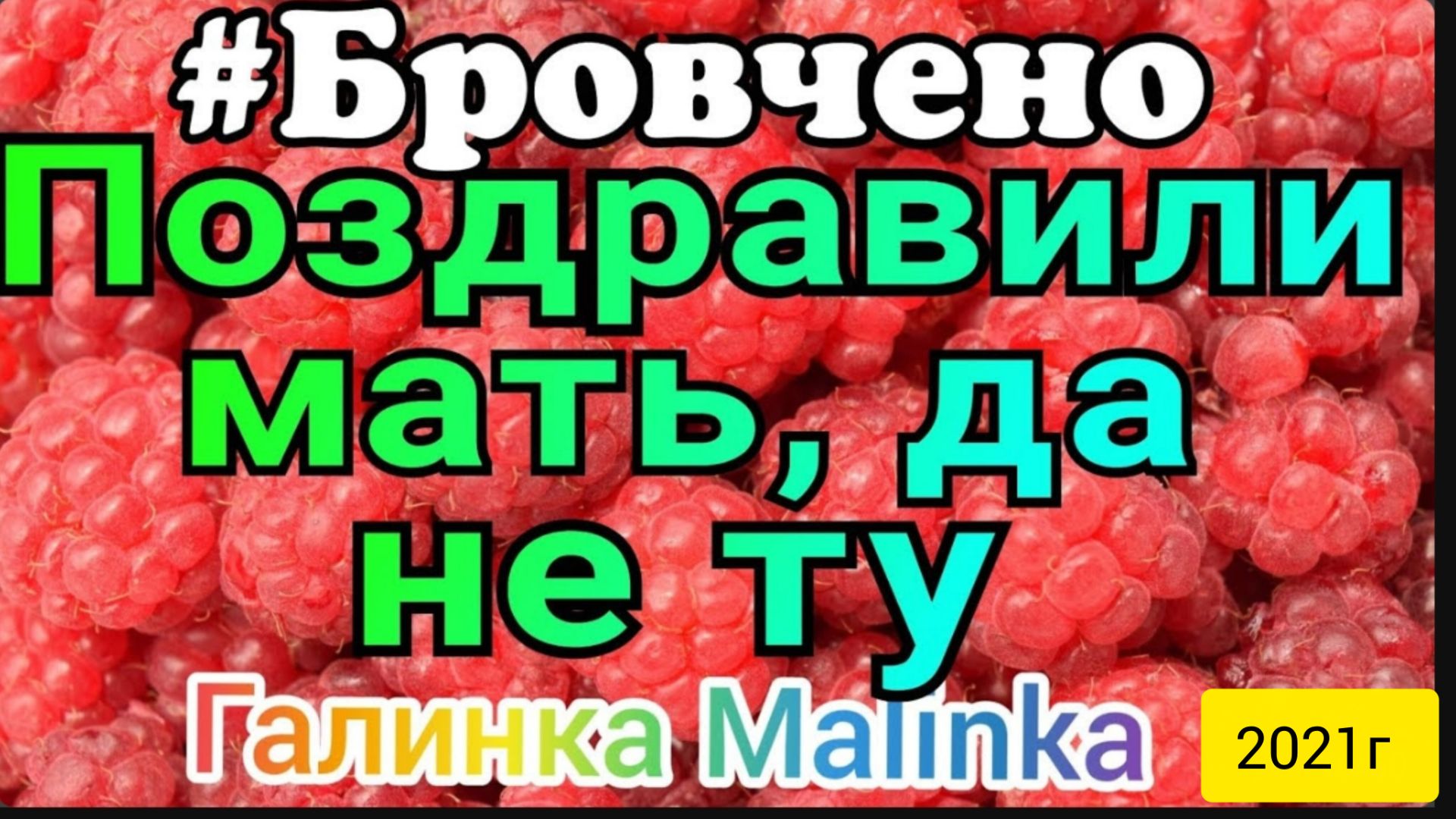 Семья Бровченко _Поздравили мать, да не ту_Обзор Влогов _