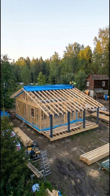 Дом в теплом контуре 167 м2