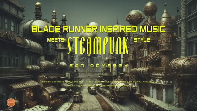 Blade Runner Inspired Music Meets STEAMPUNK Style： Futuristic Soundscapes.