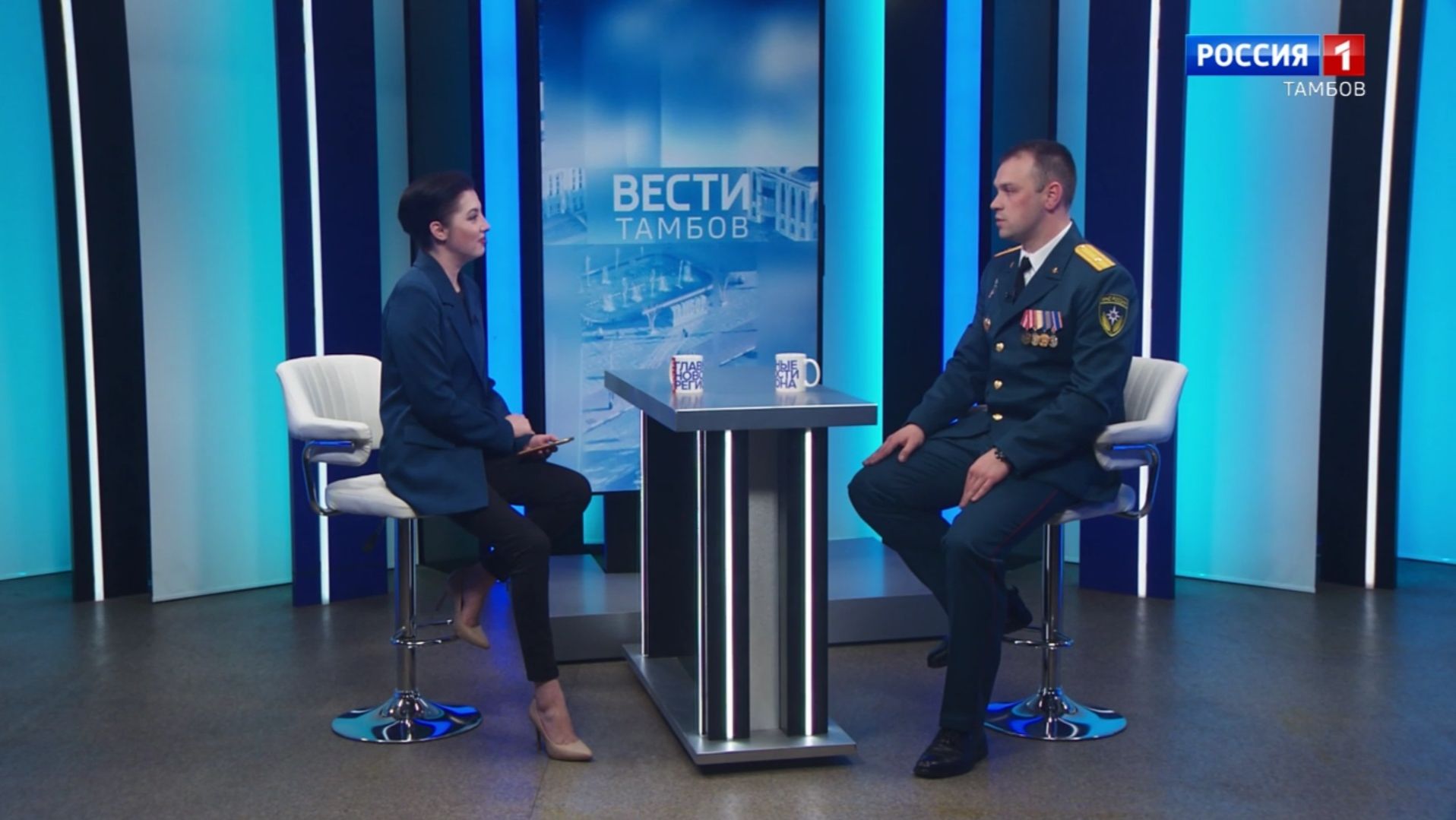 Вести Интервью. Александр Колодин поздравляет с Днём пожарной охраны