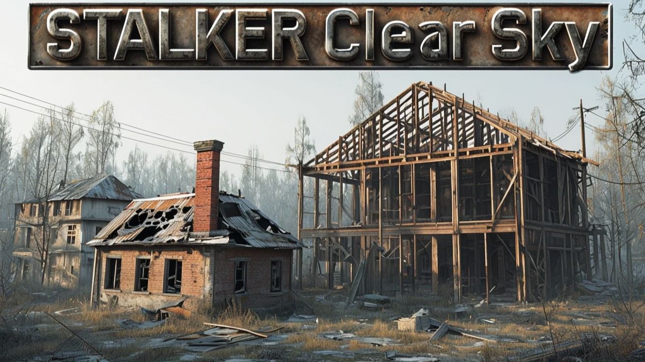 STALKER Clear Sky №10 Режим "Исследователь"4k 60к/с - Война с бандитами.