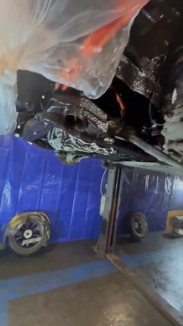 антикорозийная обработка , шумоизоляуия арок и багажника Москвич 3Е