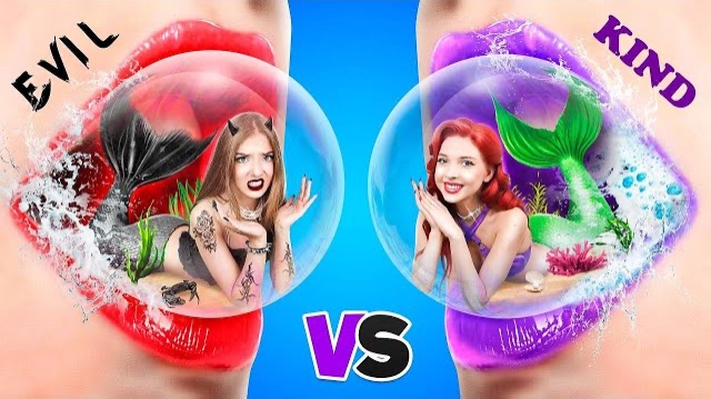 Добрая Русалка против Злая. Новая Русалка в городе