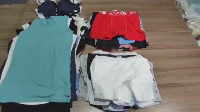 Лот 148 Бельё м-ж Cotton трикотаж  Италия  ЭКСТРА 980₽-кг 6,3 кг 91 ед.