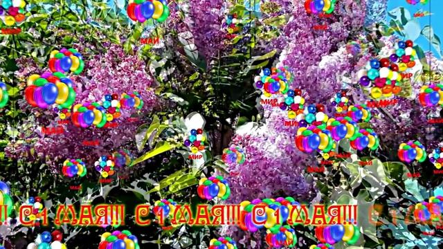 С 1 МАЯ!!! Праздничная музыкальная открытка 1 от Киностудии Мудрого Кота Тимофея!