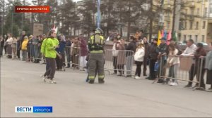 377-ю годовщину со Дня образования пожарной охраны России отмечают в эти минуты в Иркутске