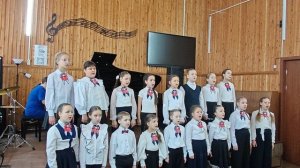 П. И. Чайковский «Зима» исполняет младший хор «Гармония» МОБУ ДО ДМШ г. Тынды, преп. Чусова С. В.