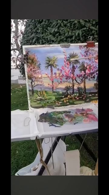 #Пленэр в дождик - не помеха)