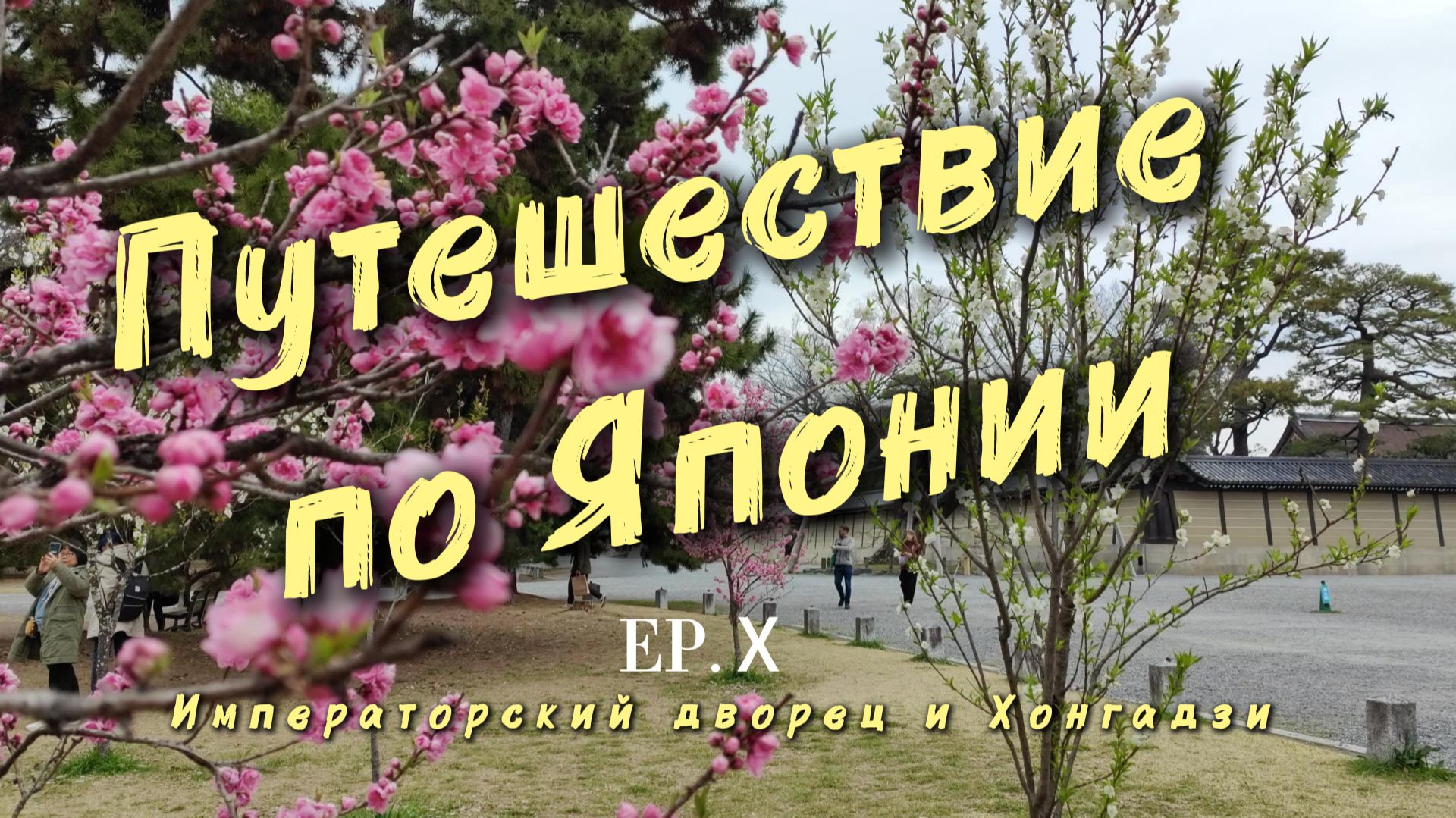 Храм Хонгадзи и Императорский дворец Киото