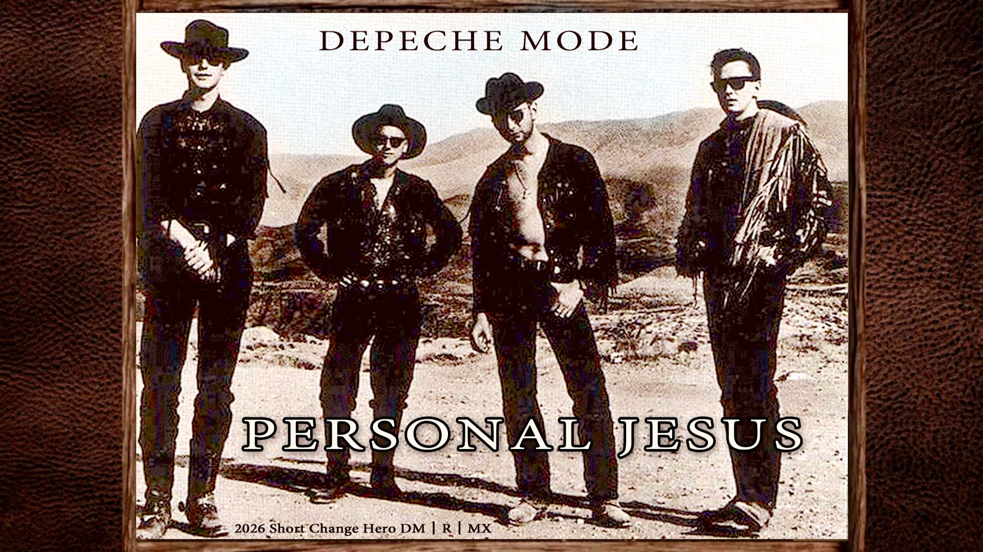 Depeche Mode - PERSONAL JESUS 2026 Short Change Hero DM  R  MX