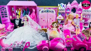 Играем в игрушки из мультика принцесса кукла Барби. Мультфильм для детей. ASMR АСМР