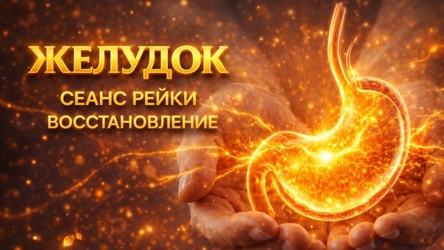 ВОССТАНОВЛЕНИЕ ЖЕЛУДКА. СЕАНС РЕЙКИ.