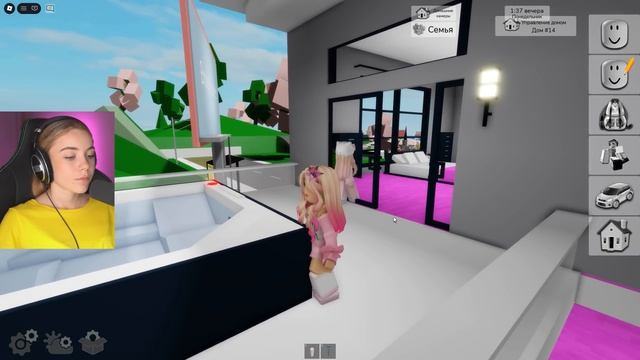 24 ЧАСА В РОЗОВОМ МИРЕ В БРУКХЕЙВЕН в ROBLOX! С АЛЁНОЙ