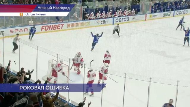 ХК «Чайка» уступила ярославскому «Локо» в третьем матче полуфинальной стадии плей-офф