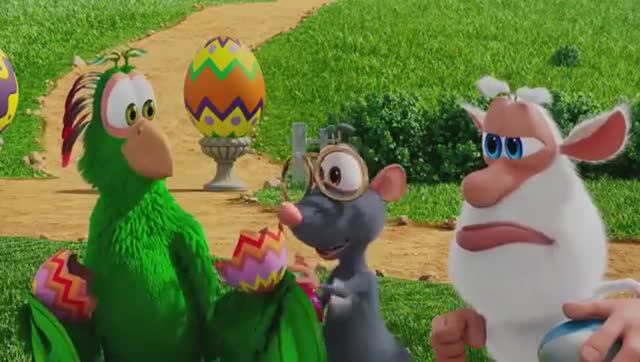 Буба - безумие интересная история про Поиск пасхальных яиц - Мультфильм для детей