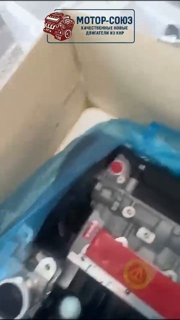 Отправка нового двигателя F14D4 нашему клиенту в Барнаул