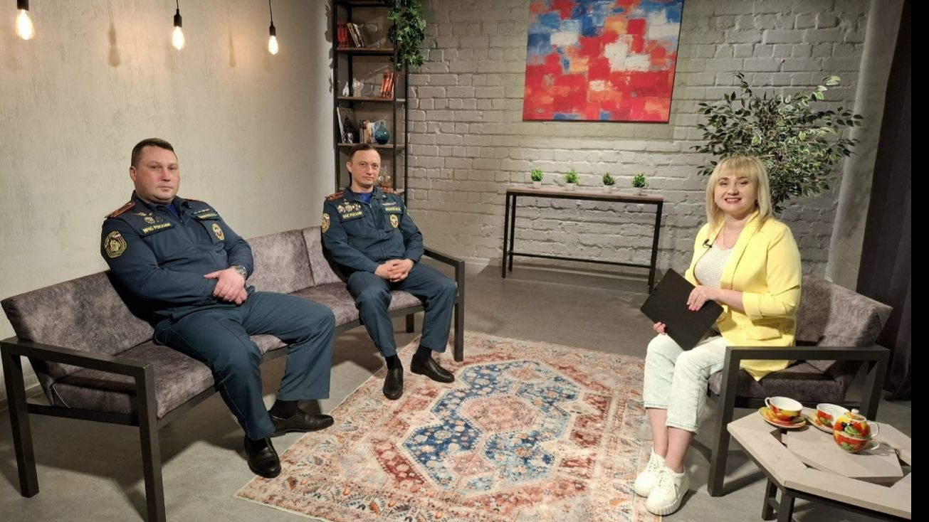 Утренний эфир на телеканале 