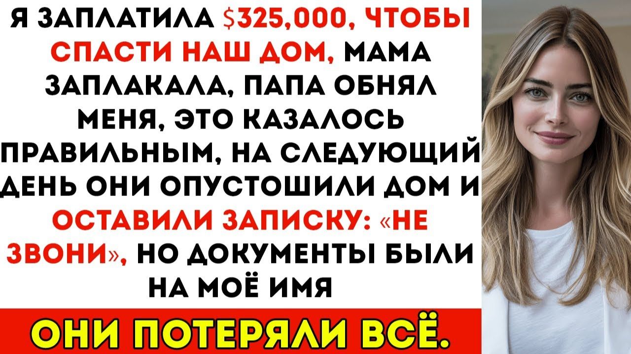 Я покрыла долг, чтобы сохранить наш дом — а утром они оставили записку и продали его за моей спиной
